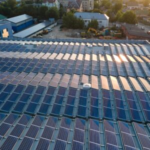 Panneaux solaires sur toiture