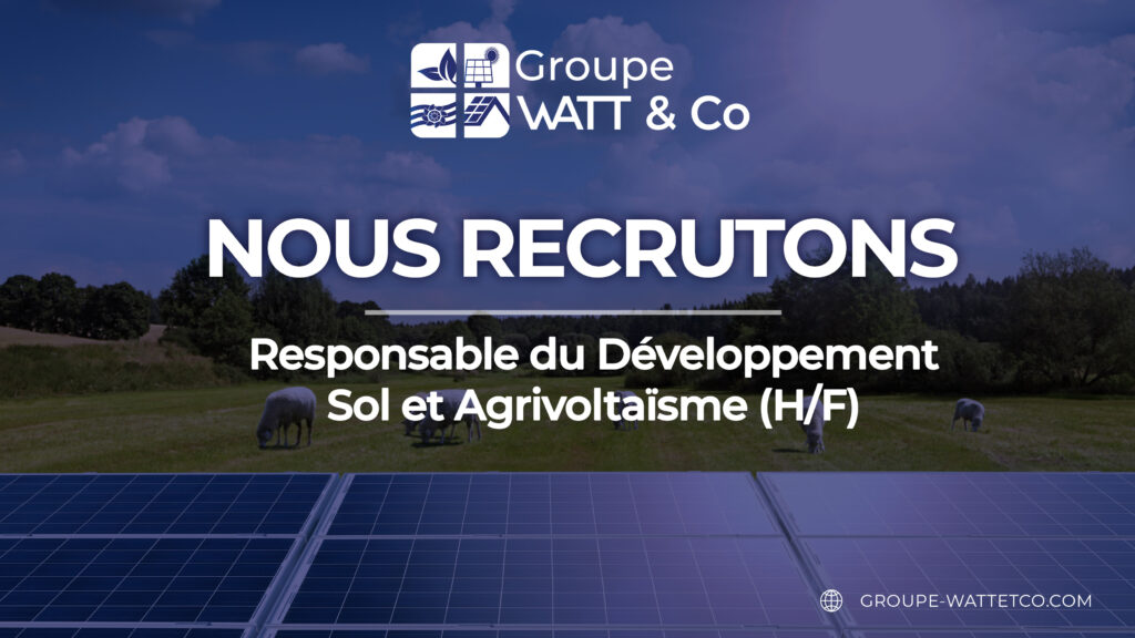 Emploi responsable projet énergies renouvelables