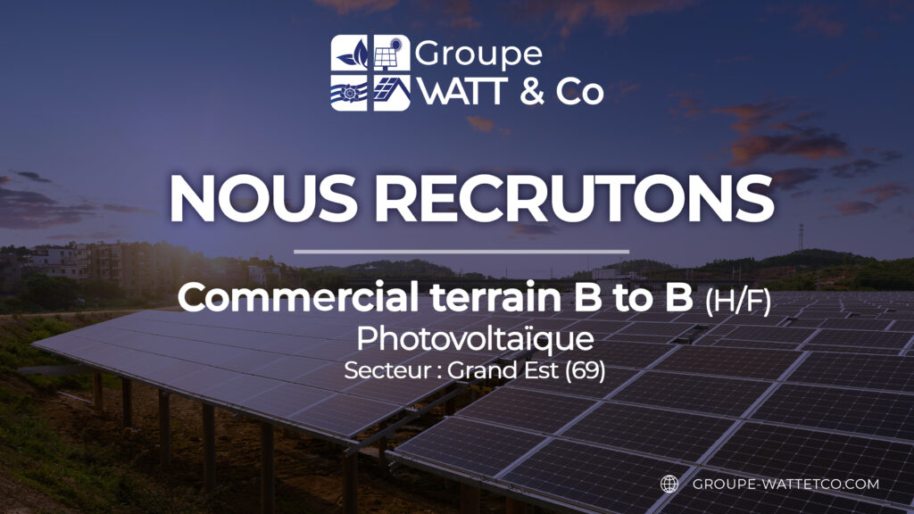 Offre emploi pour commercial B to b région Grand Est