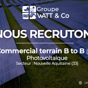 Offre emploi H/F – Commercial – Nouvelle Aquitaine