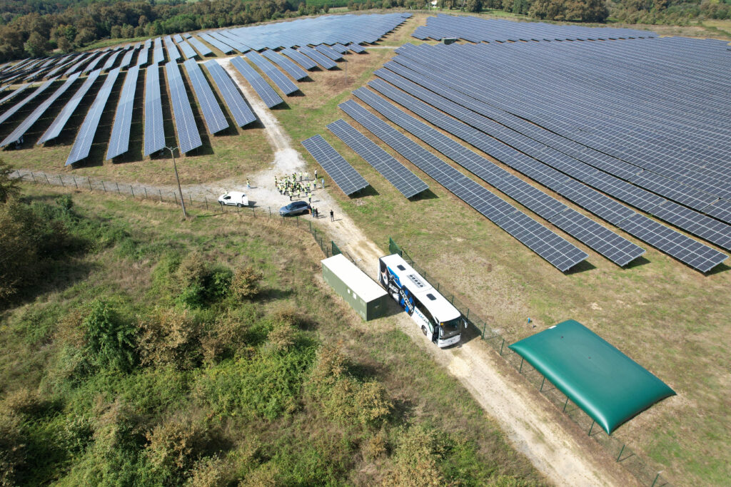 Centrale au sol de Saint-Gein