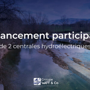 Financement participatif hydroélectrique