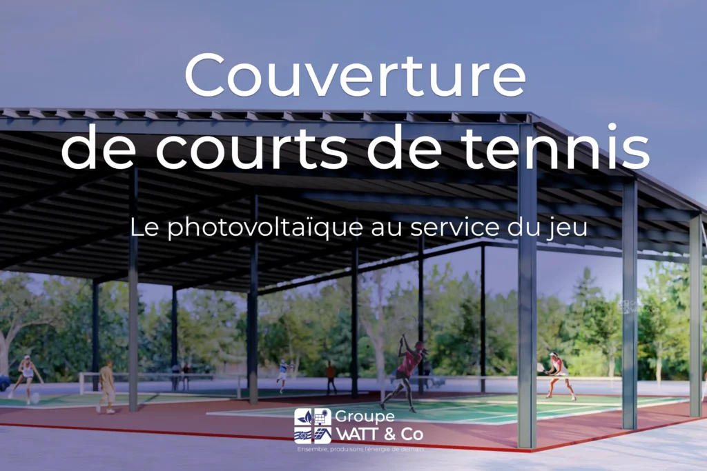 Couverture photovoltaïque terrains de sport