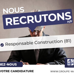 Recrute Responsable Construction