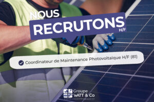 Offre coordinateur de maintenance