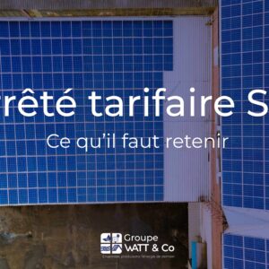 Arrêté tarifaire S21