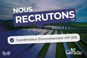 Offre d'emploi coordinateur environnement
